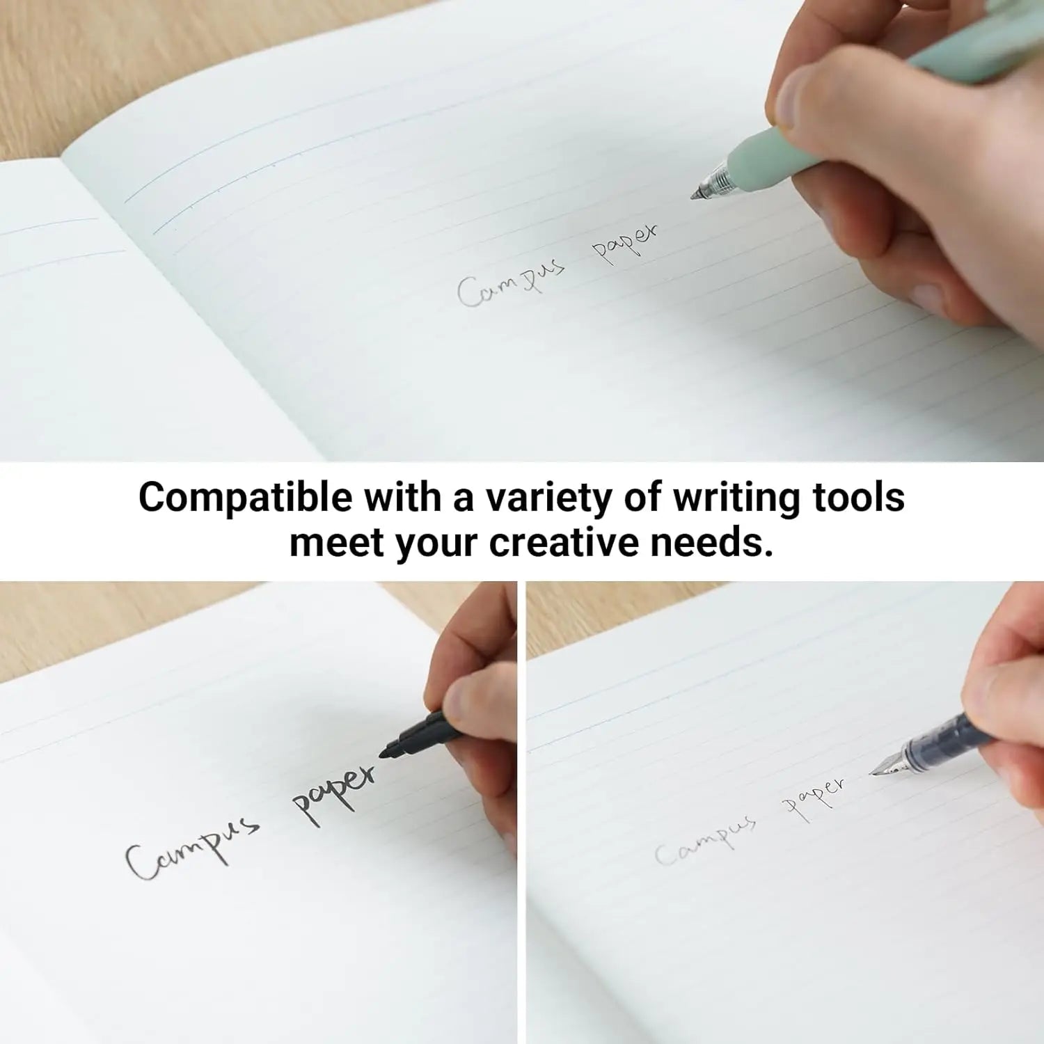 5-Pack B5 Lined Notebooks, 30 Sheets Each, Pastel Colors for School Work Study Notes