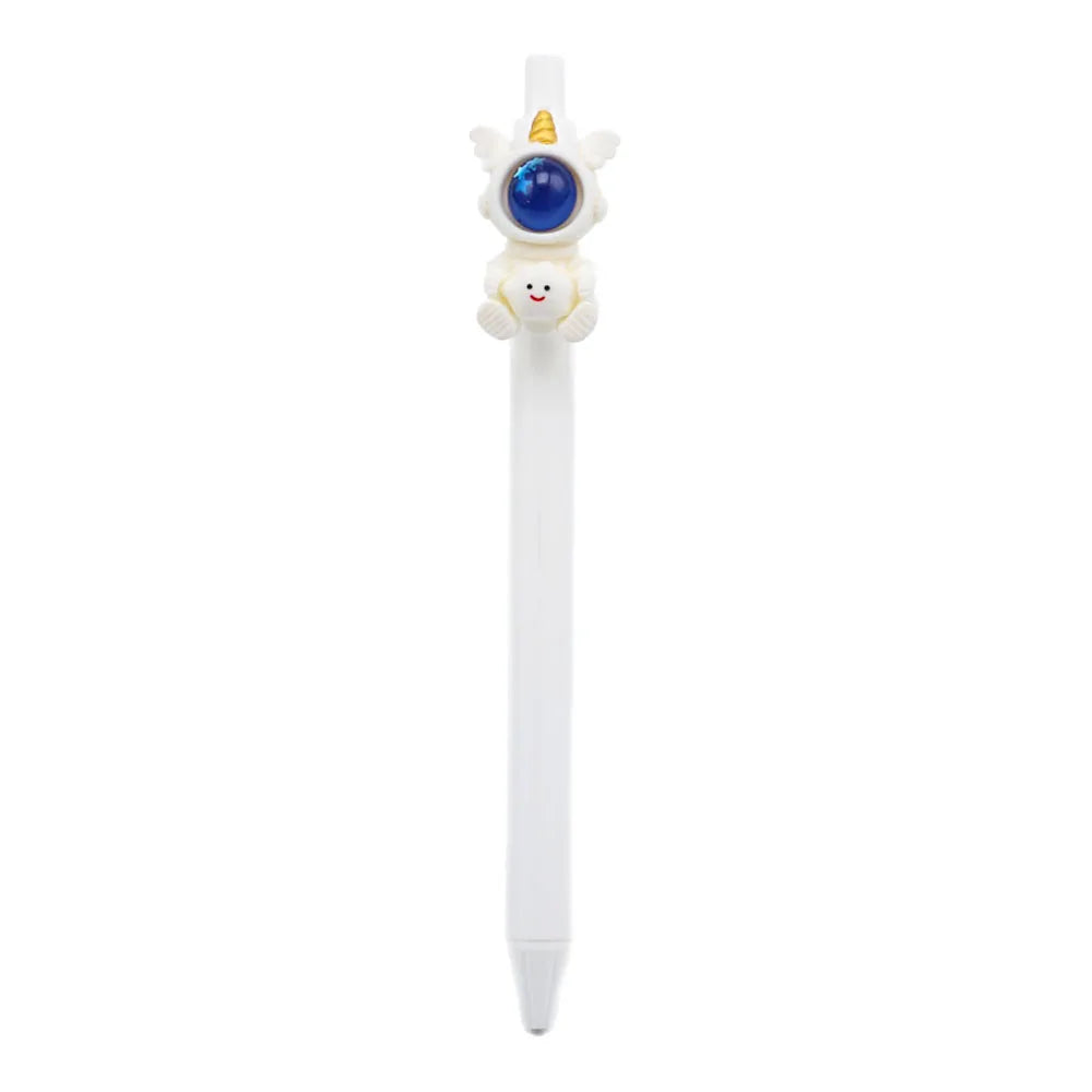 Cute Sweet Astronaut Press Gel Pen Cartoon Planet School Office Supplies Stationery Creative Press Pens