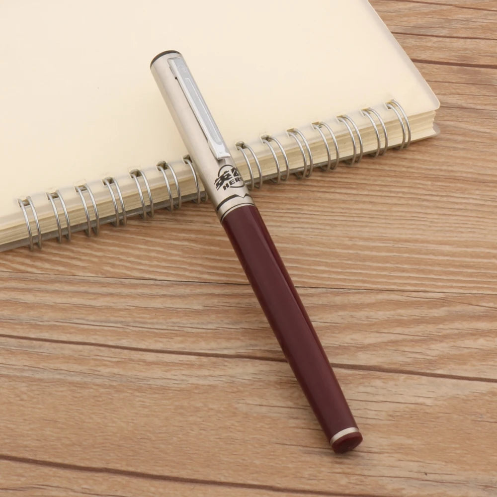 High Quality Plastic Hero 240 Fountain Pen Retro Old Style Nib School Student Office Stationery Ink Pens