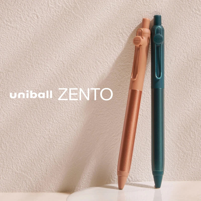 Mitsubishi Uni Ultimate Signature Pen,ZENTO Retractable Metal Gel Pen with Ultra-Smooth Ink Luxurious Feel Useful Writing Tools